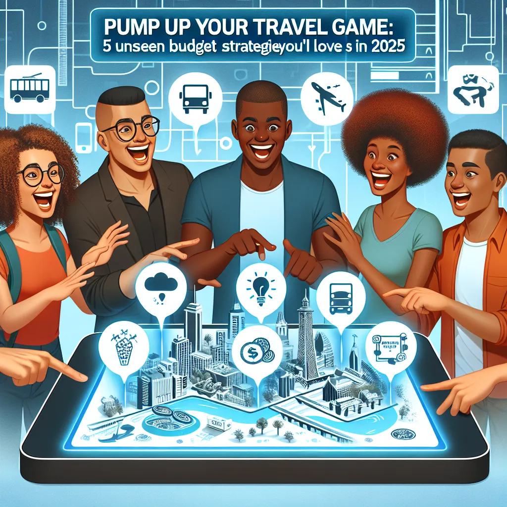 Pump Up Your Travel Game: 5 Unseen Budget Strategies You'll Love in 2025