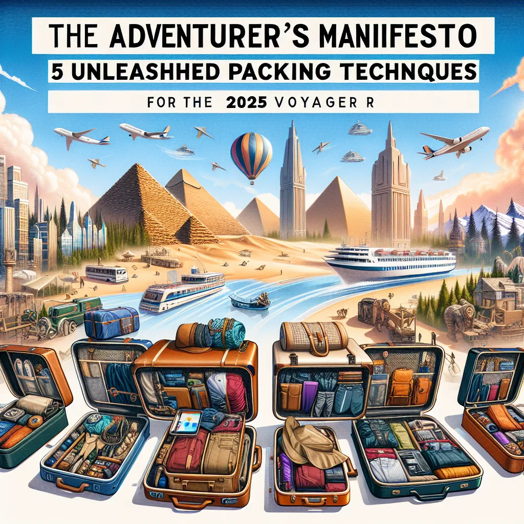 The Adventurer's Manifesto: 5 Unleashed Packing Techniques for the 2025 Voyager