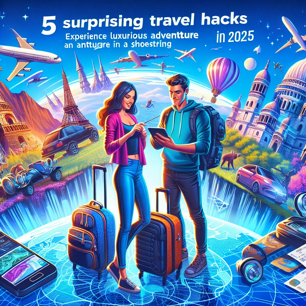 5 Surprising Travel Hacks: Experience Luxurious Adventures on a Shoestring in 2025