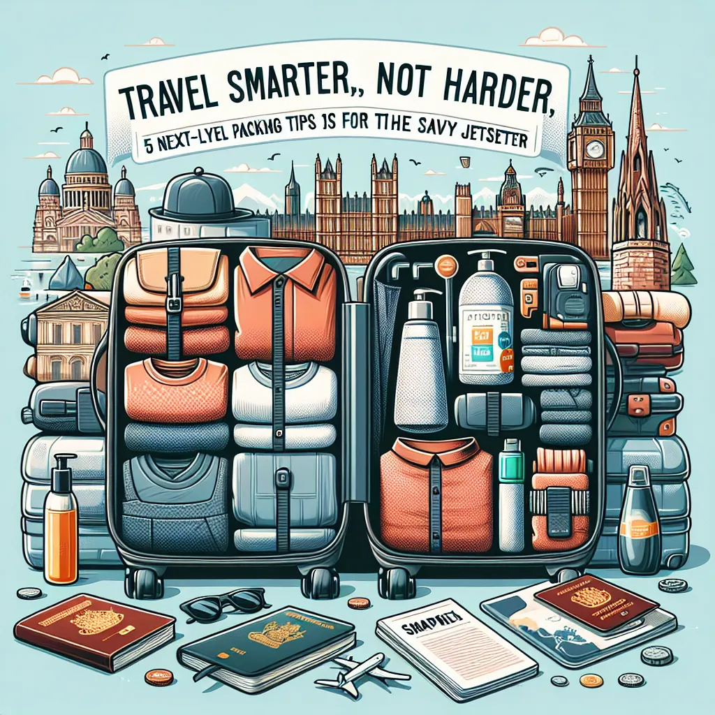 Travel Smarter, Not Harder: 5 Next-Level Packing Tips for the Savvy Jetsetter