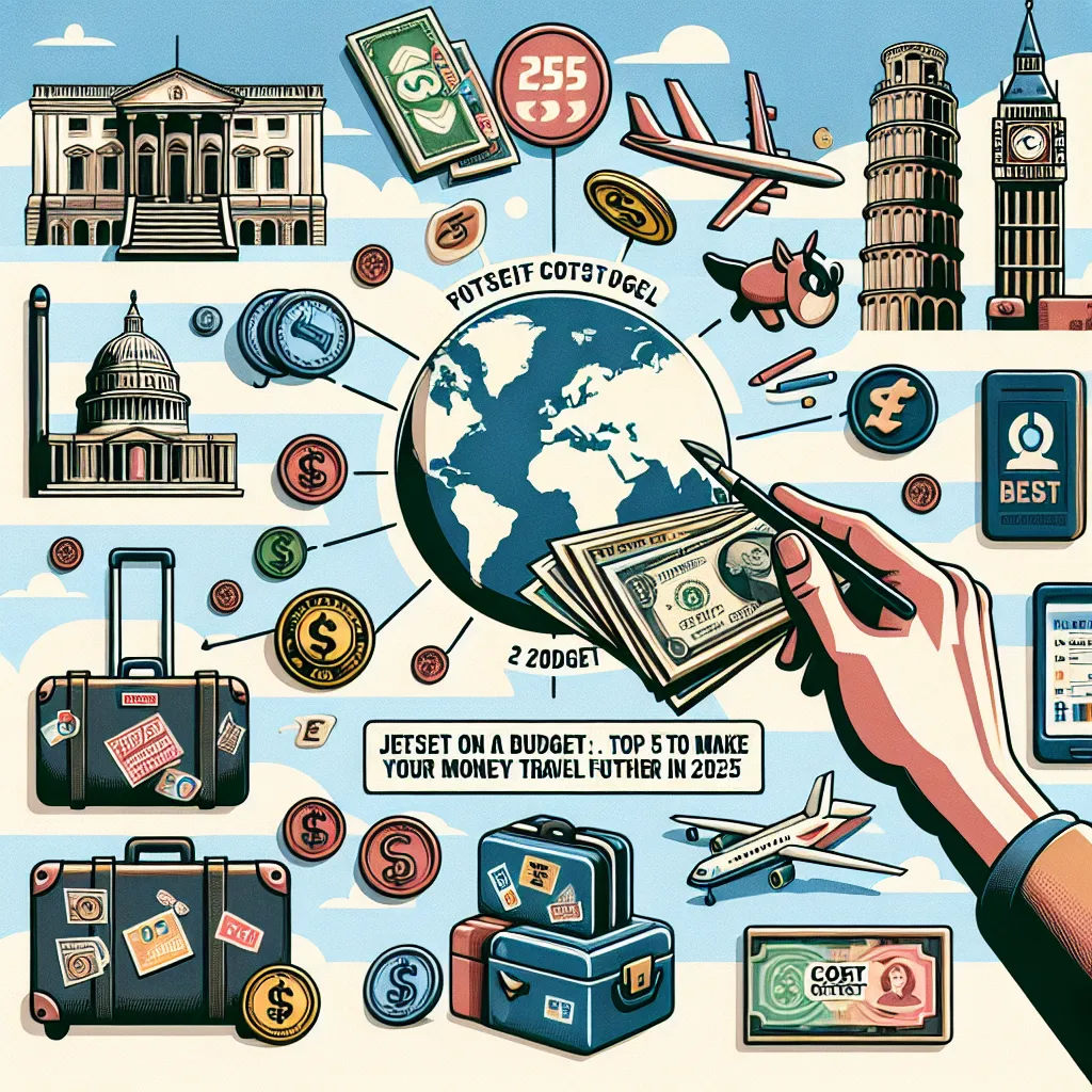 Jetset on a Budget: Top 5 Tips to Make Your Money Travel Further in 2025