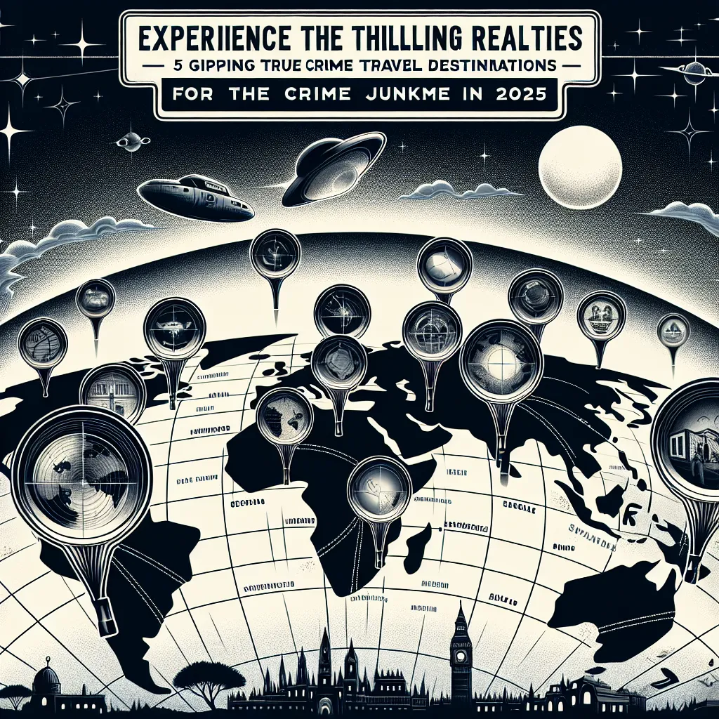 Experience the Thrilling Realities: 5 Gripping True Crime Travel Destinations for the Crime Junkie in 2025