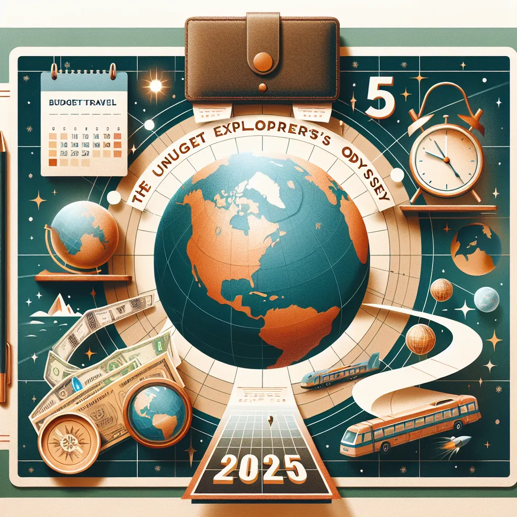 The Budget Explorer's Odyssey: 5 Unusual Strategies for Affordable Globetrotting in 2025
