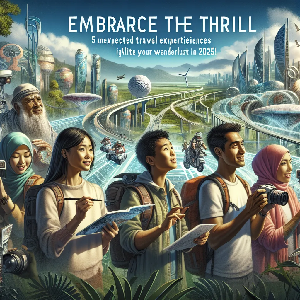 Embrace the Thrill: 5 Unexpected Travel Experiences to Ignite Your Wanderlust in 2025!