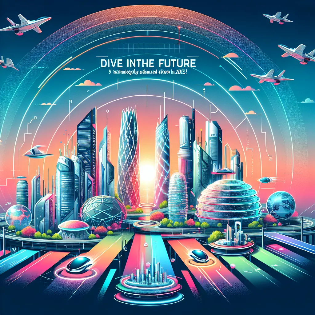 Dive into the Future: 5 Technologically Advanced Cities to Visit in 2025!