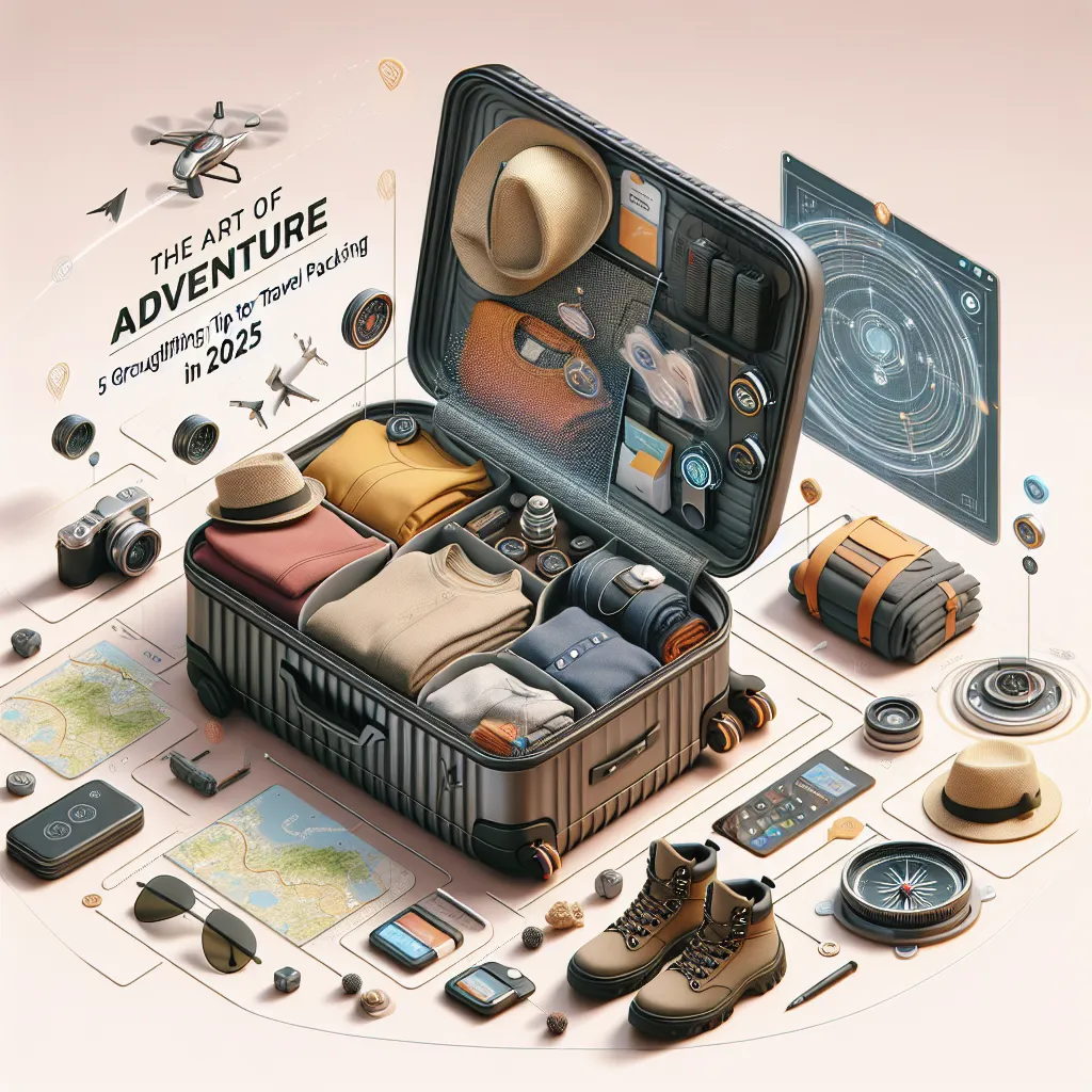 The Art of Adventure: 5 Groundbreaking Tips to Master Travel Packing in 2025