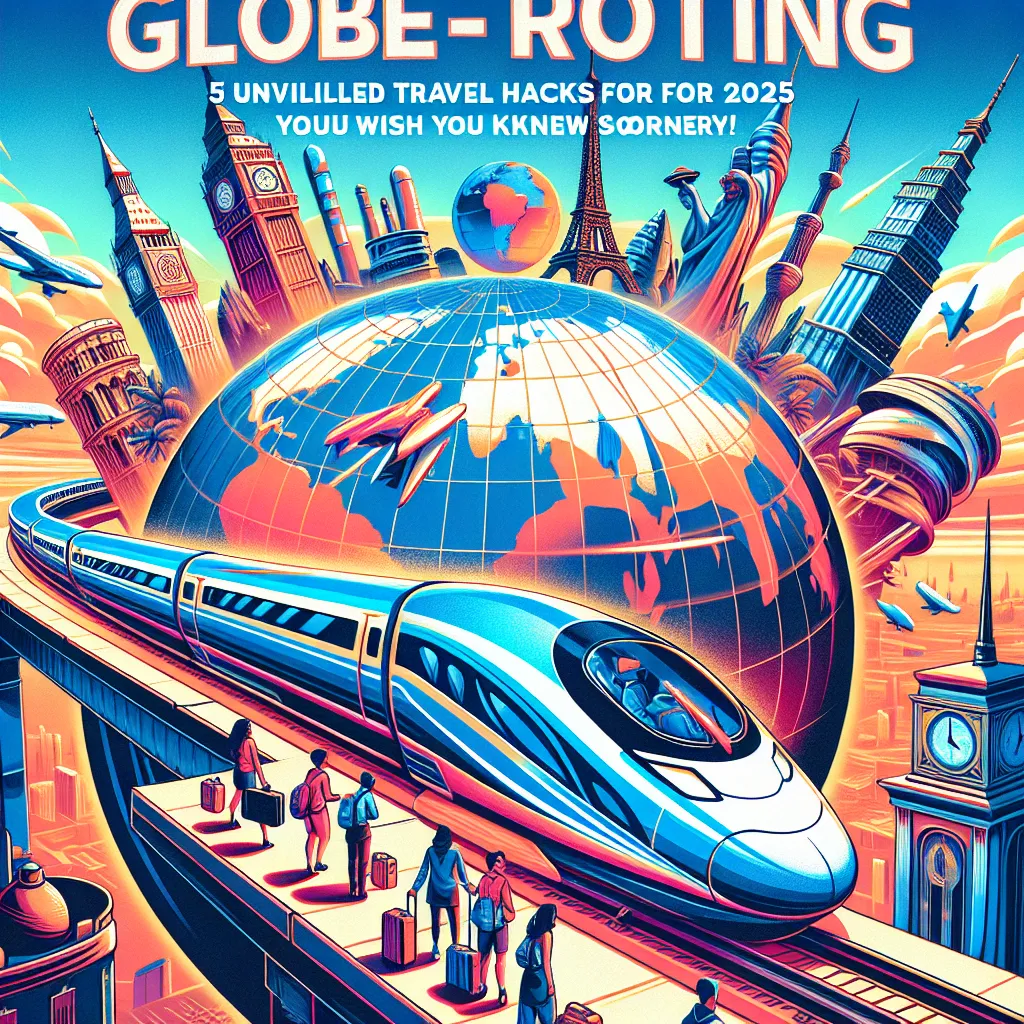 Glide through Globe-trotting: 5 Unveiled Travel Hacks for 2025 You Wish You Knew Sooner!
