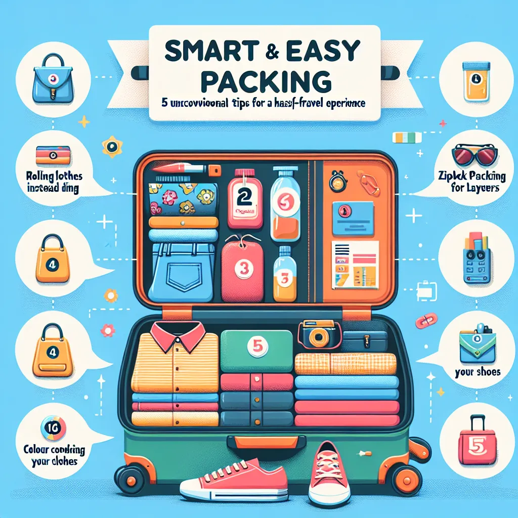 Smart and Easy Packing: 5 Unconventional Tips for a Hassle-Free Travel Experience