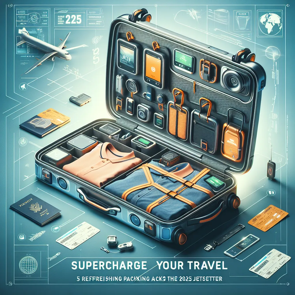 Supercharge Your Travel: 5 Refreshing Packing Hacks for the 2025 Jetsetter