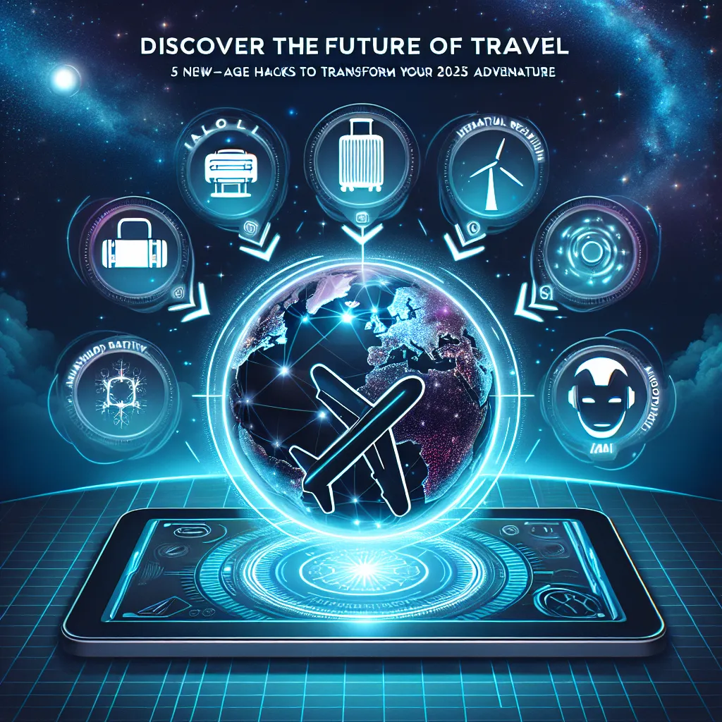 Discover the Future of Travel: 5 New-Age Hacks to Transform Your 2025 Adventure
