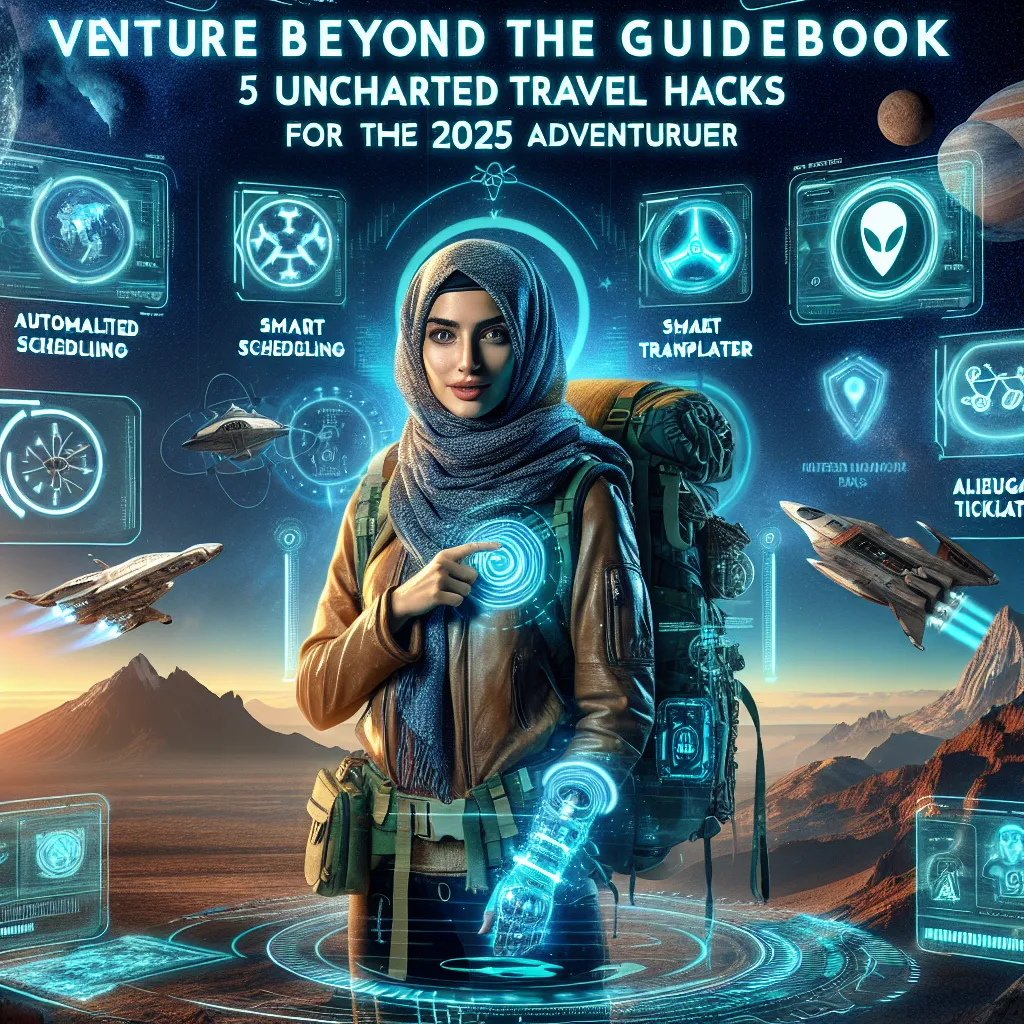 Venture Beyond the Guidebook: 5 Uncharted Travel Hacks for the 2025 Adventurer