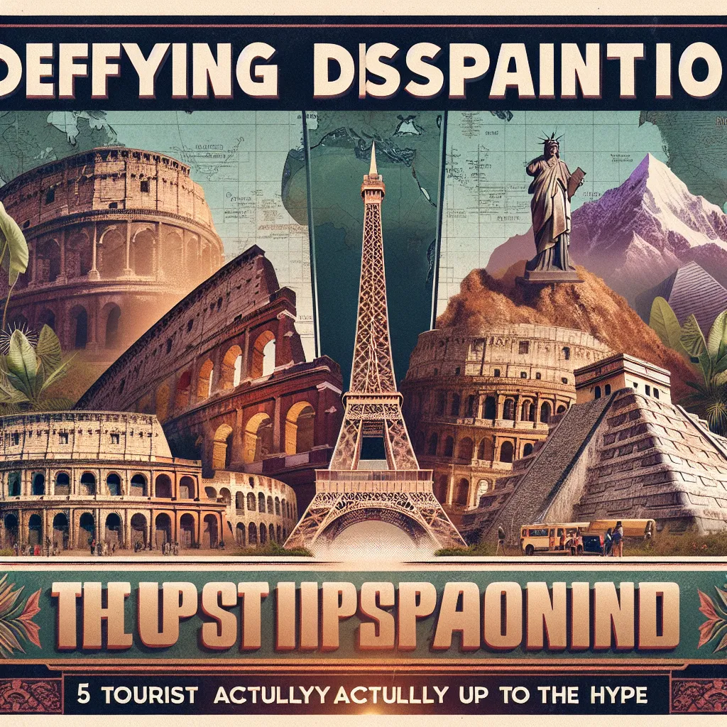 Defying Disappointment: 5 Tourist Hotspots That Actually Live Up to the Hype