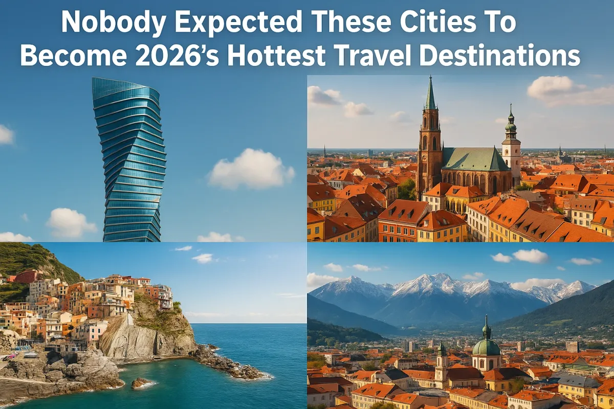 Nobody Expected These Cities To Become 2026’s Hottest Travel Destinations