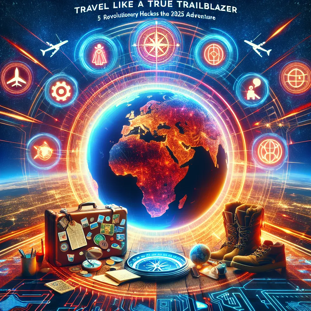 Travel Like a True Trailblazer: 5 Revolutionary Hacks for the 2025 Adventurer