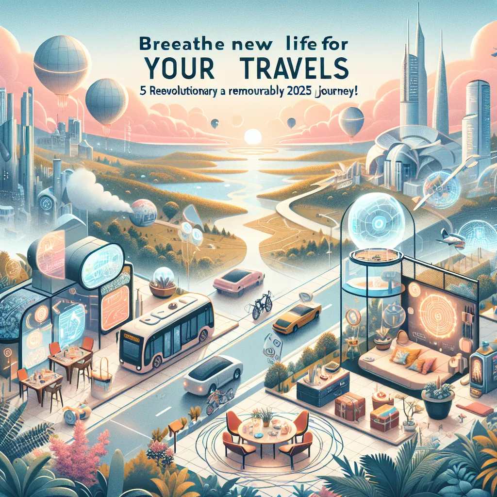 Breathe New Life into Your Travels: 5 Revolutionary Tips for a Remarkable 2025 Journey!
