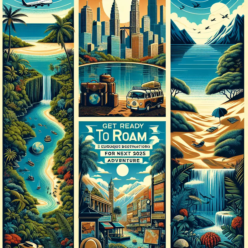 Get Ready to Roam: 5 Exquisite Destinations and Travel Tips for Your Next 2025 Adventure