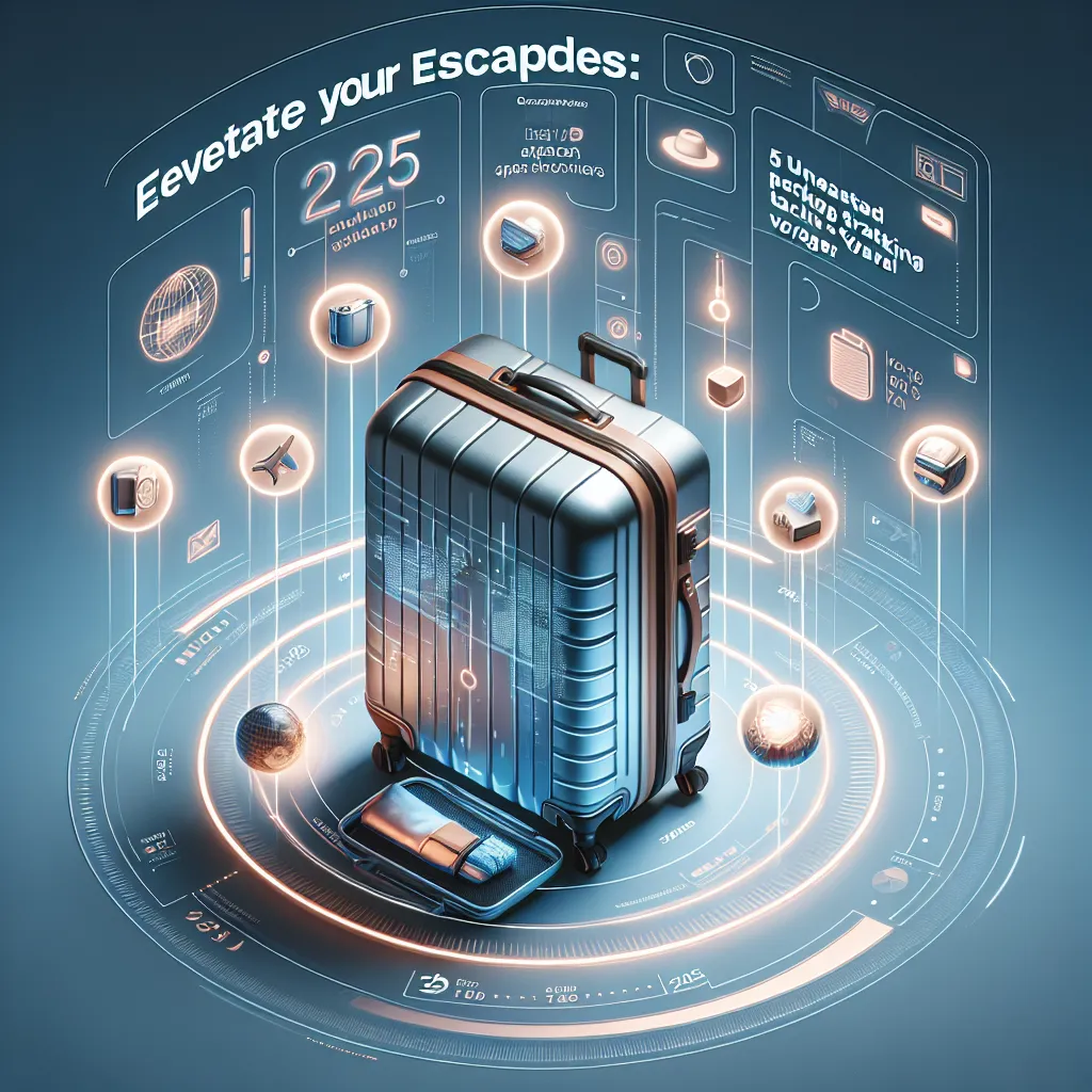 Elevate Your Escapades: Discover 5 Unearthed Packing Strategies for the 2025 Voyager