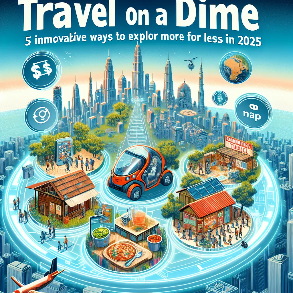 Travel on a Dime: 5 Innovative Ways to Explore More for Less in 2025