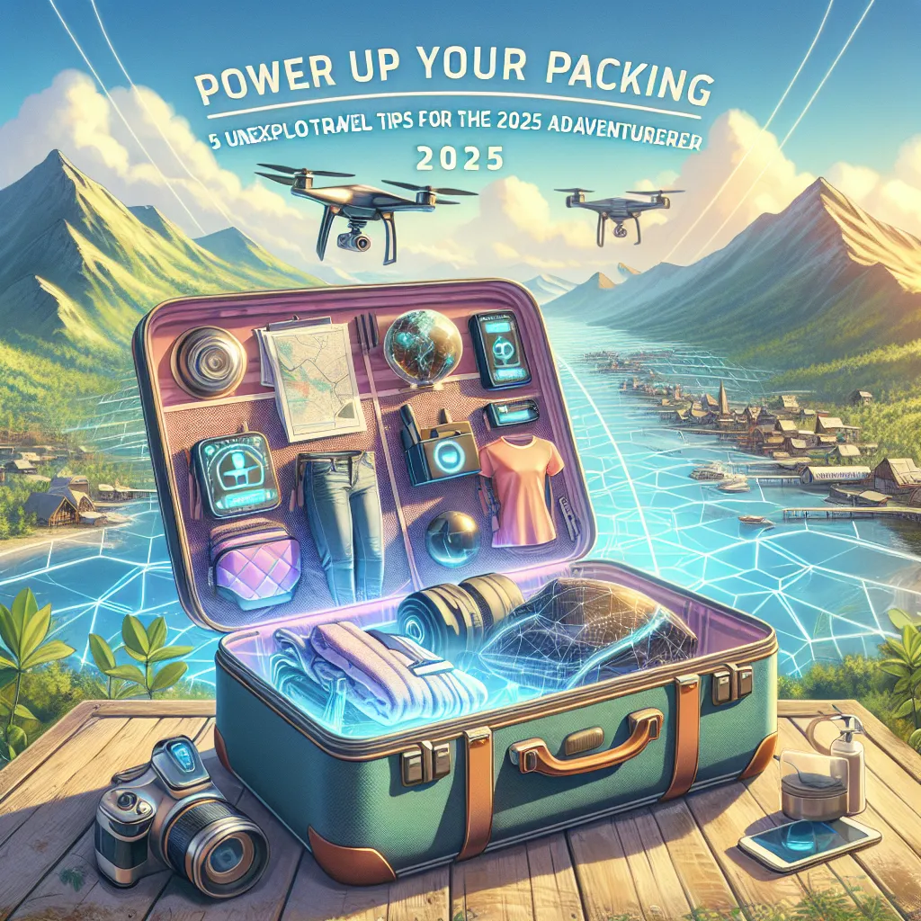 Power Up Your Packing: 5 Unexplored Travel Tips for the 2025 Adventurer