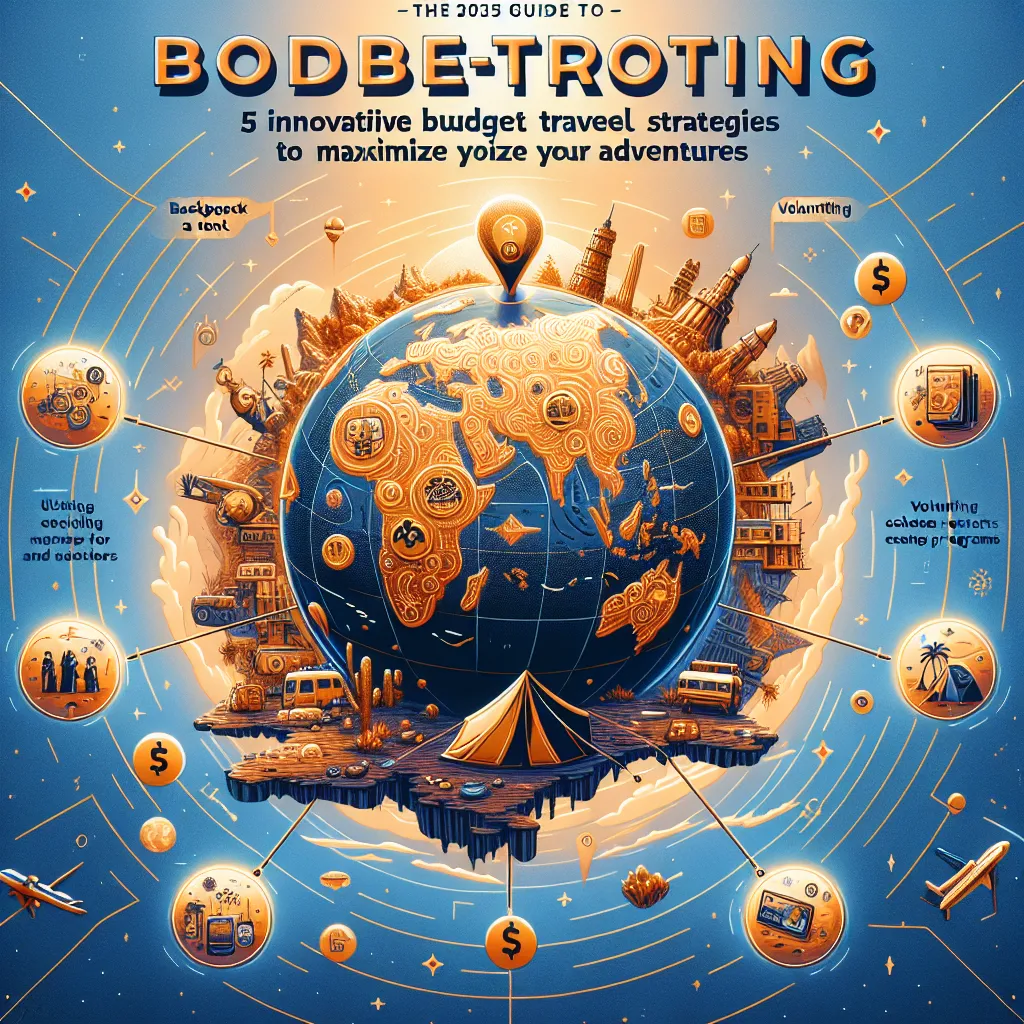 The 2025 Guide to Globe-Trotting: 5 Innovative Budget Travel Strategies to Maximize Your Adventures