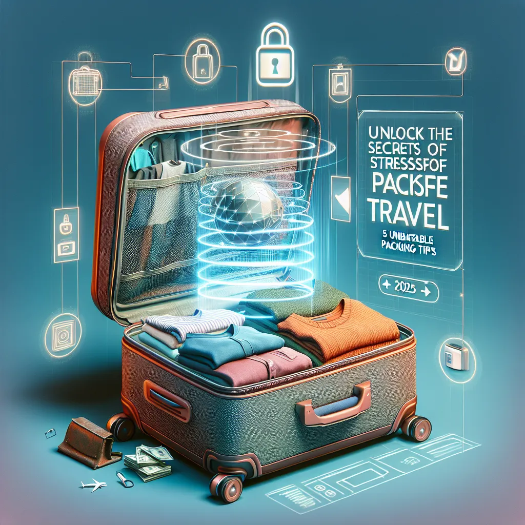 Unlock the Secrets of Stress-Free Travel: 5 Unbeatable Packing Tips for 2025