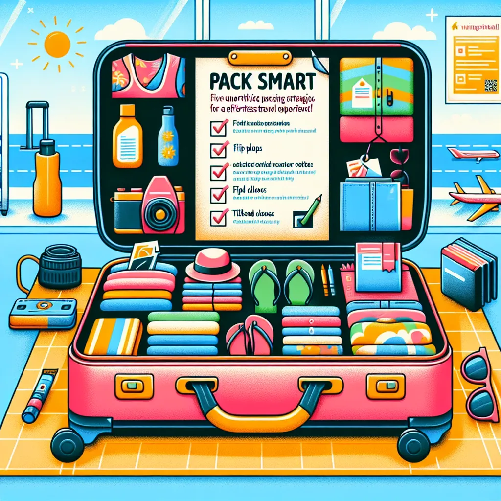 Pack Smart: Five Unorthodox Packing Strategies for an Effortless Travel Experience!