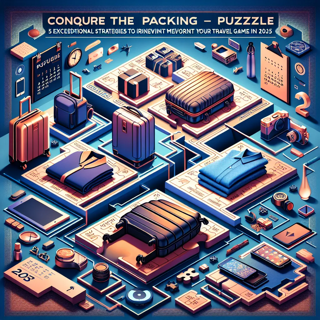 Conquer the Packing Puzzle: 5 Exceptional Strategies to Reinvent Your Travel Game in 2025