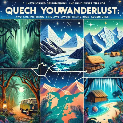 Quench Your Wanderlust: 5 Unexplored Destinations and Insider Tips for Awe-Inspiring 2025 Adventures!