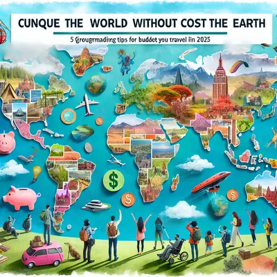 Conquer the World Without Costing the Earth: 5 Groundbreaking Tips for Budget Travel in 2025