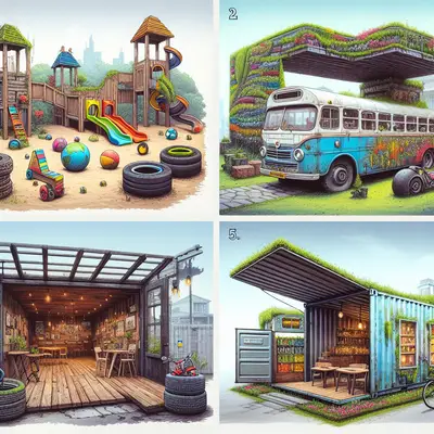 Uncover the Unseen: 5 Whimsical Destinations Morphed By Ingenious Upcycling