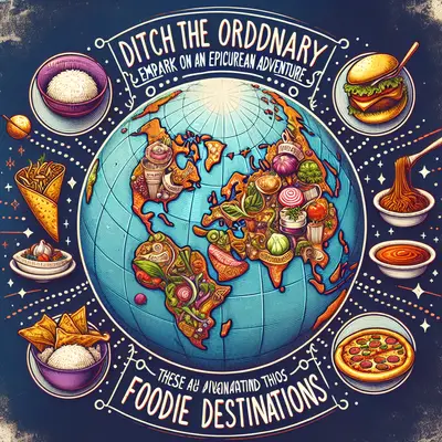 Ditch the Ordinary: Embark on an Epicurean Adventure with These 5 Foodie Destinations