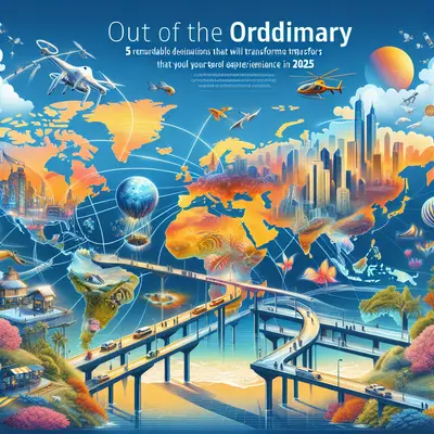 Out of the Ordinary: 5 Remarkable Destinations That Will Transform Your Travel Experience in 2025