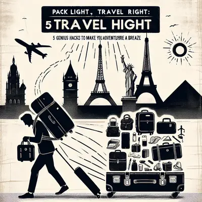 Pack Light, Travel Right: 5 Genius Travel Hacks to Make Your Adventure a Breeze
